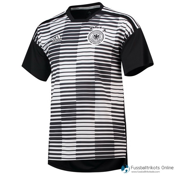 Deutschland Training Shirts 2018 Schwarz Fussballtrikots Günstig